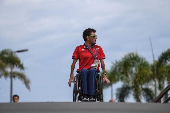 Preparations for Paralympic Games in Rio de Janeiro
