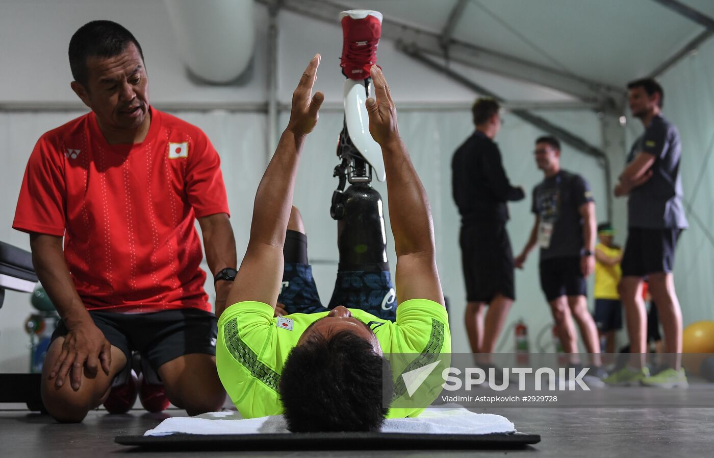 Preparations for Paralympic Games in Rio de Janeiro