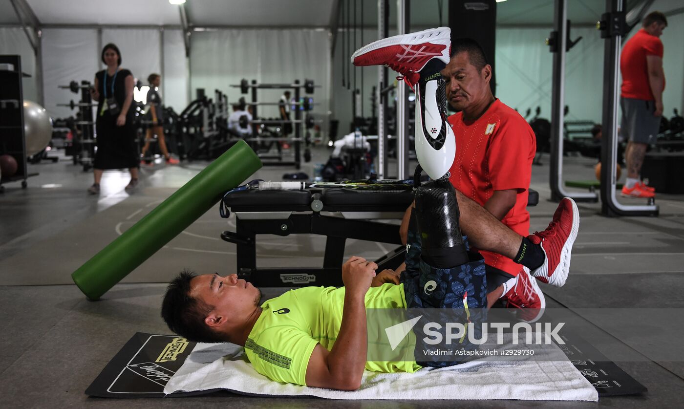 Preparations for Paralympic Games in Rio de Janeiro