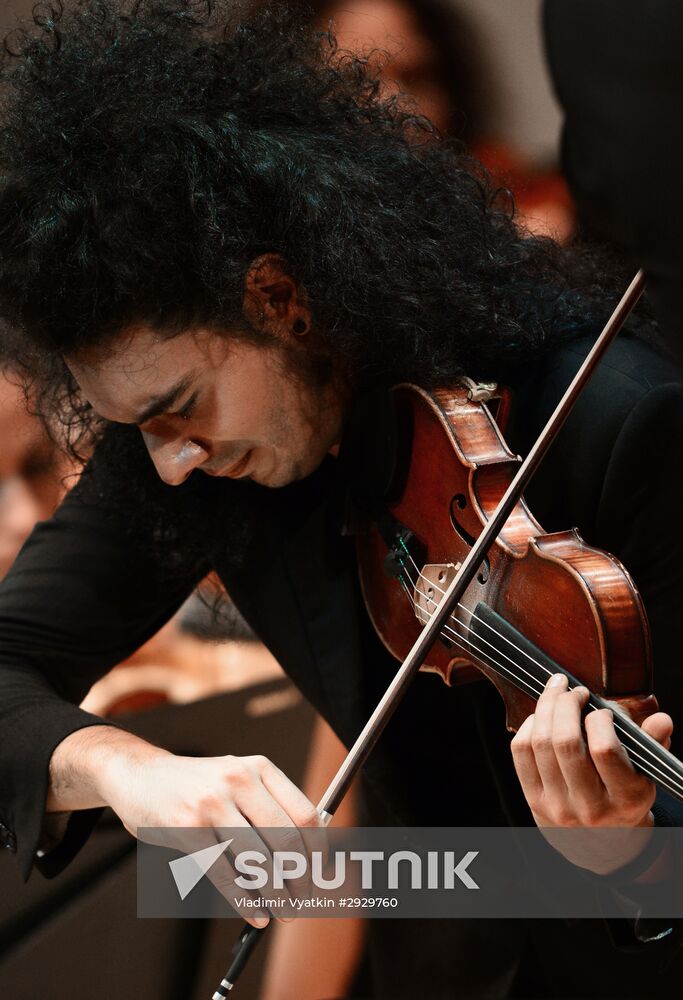 Belgrade Philharmonic Orchestra performs at Tchaikovsky Concert Hall