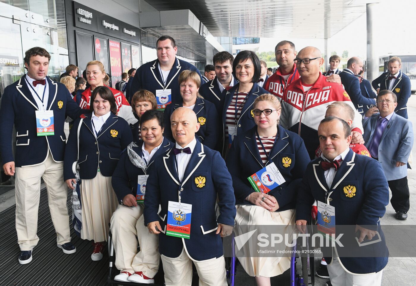 Russian Paralympic games opening ceremony