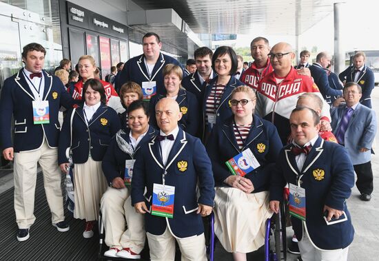 Russian Paralympic games opening ceremony