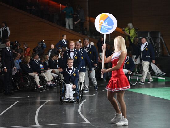 Russian Paralympic Games opening ceremony