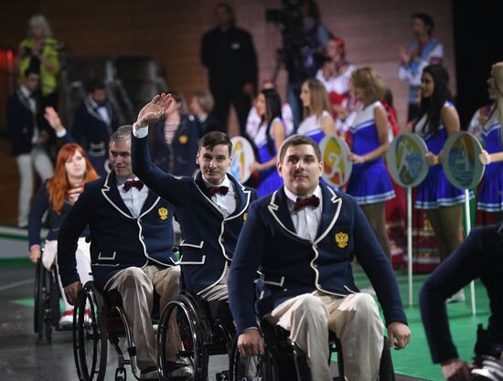Russian Paralympic Games opening ceremony