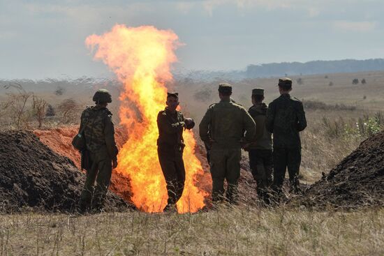 Military drills in Voronezh Region