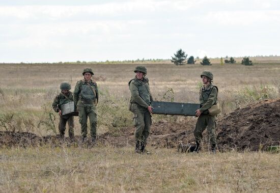 Military drills in Voronezh Region