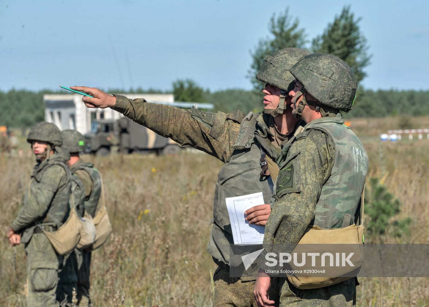 Military drills in Voronezh Region