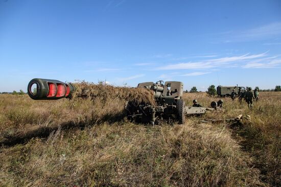 Military drills in Voronezh Region