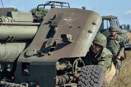 Military drills in Voronezh Region