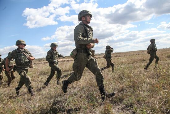 Military drills in Voronezh Region