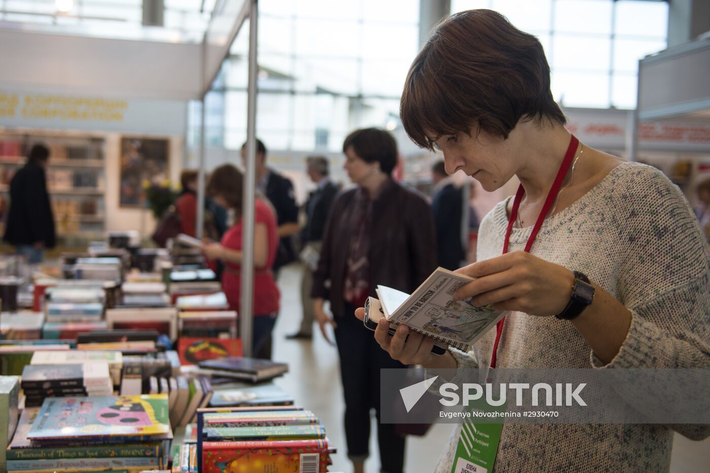 29th Moscow International Book Fair opening