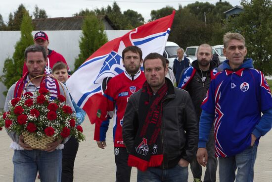 Lokomotiv hockey team memorial events
