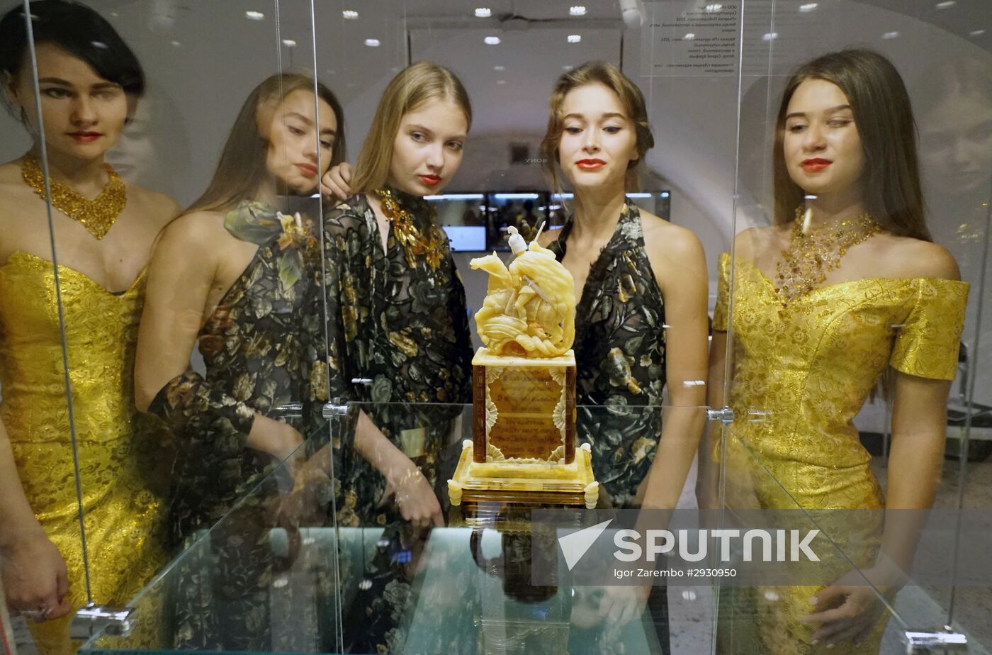 Amber Stages of History exhitibion in Kaliningrad