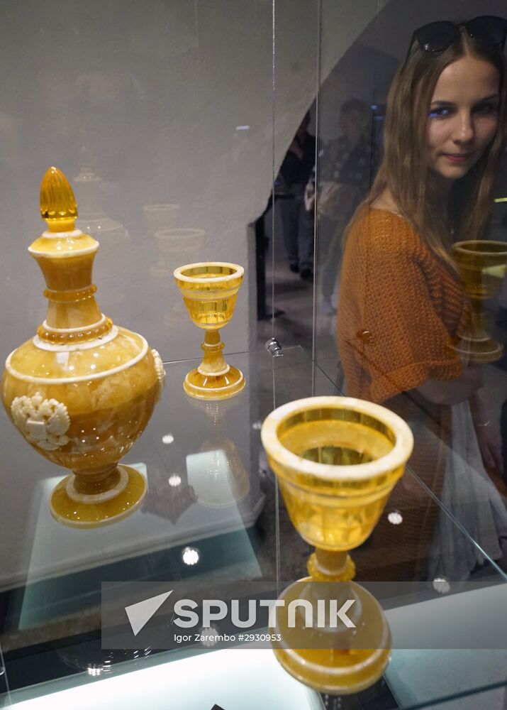 Amber Stages of History exhitibion in Kaliningrad