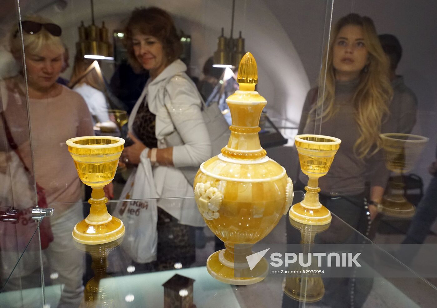 Amber Stages of History exhitibion in Kaliningrad