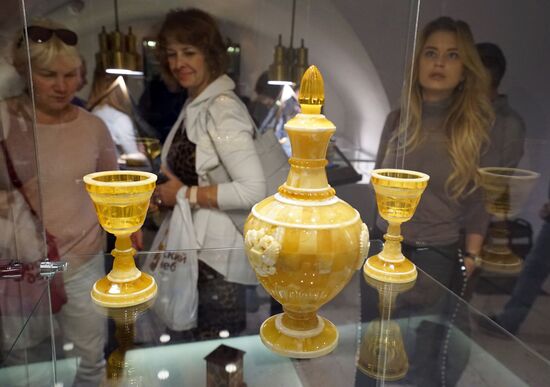 Amber Stages of History exhitibion in Kaliningrad