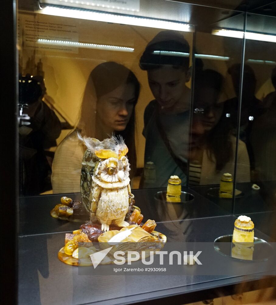 Amber Stages of History exhitibion in Kaliningrad