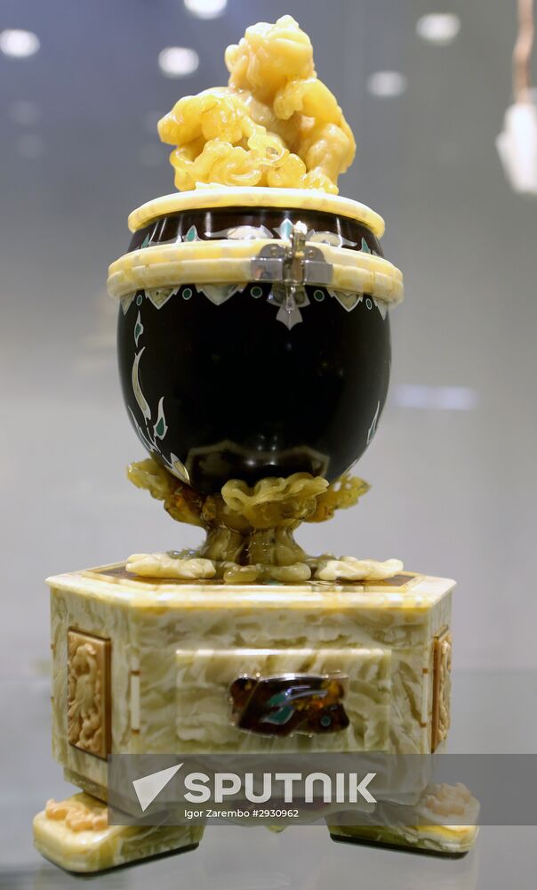 Amber Stages of History exhitibion in Kaliningrad