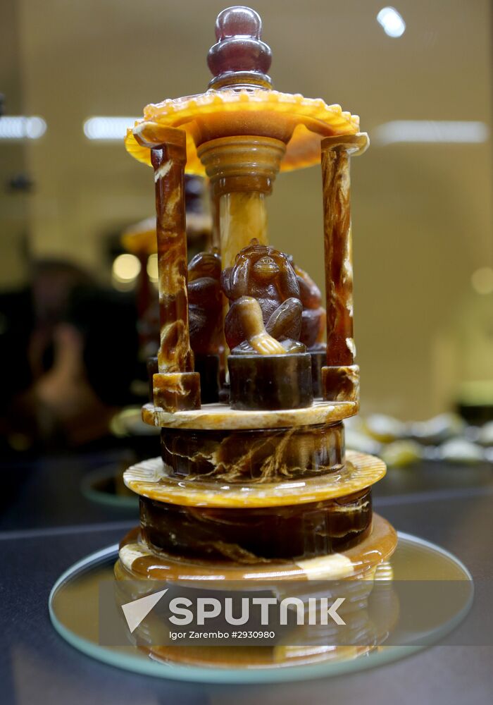 Amber Stages of History exhitibion in Kaliningrad