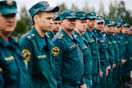 Firefighting competitions in Ivanovo Region