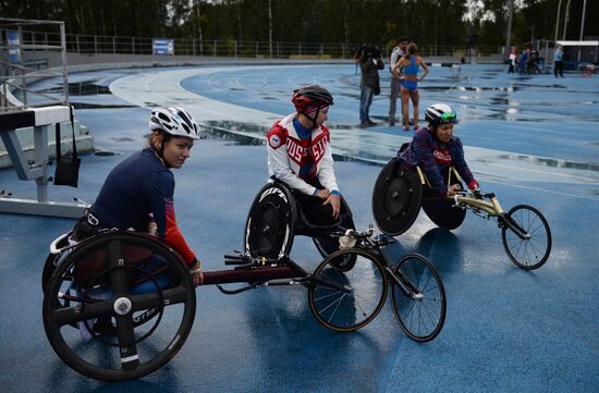 Russian Paralympic Games. Day one