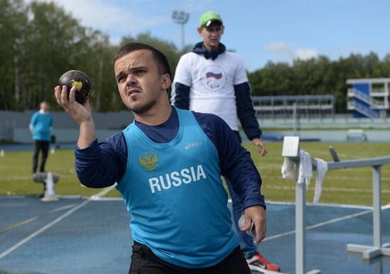 Russian Paralympic Games. Day one