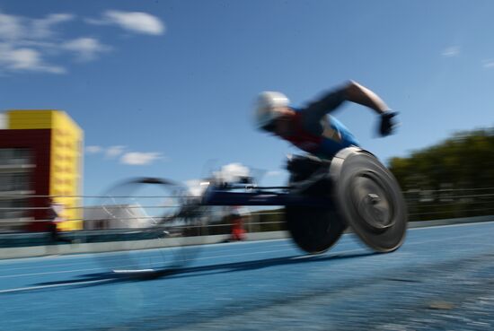 All-Russian paralympics. Day 1