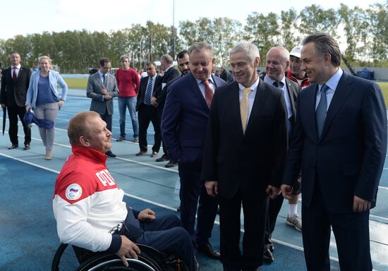 All-Russian paralympics. Day 1