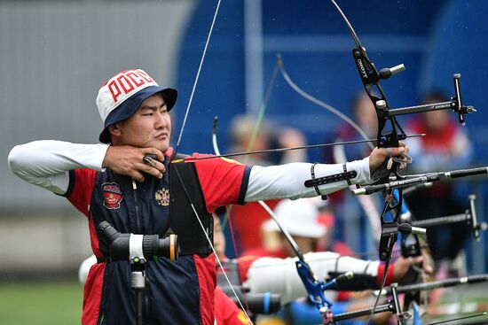All-Russian paralympics. Day 1