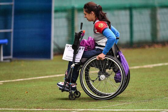 All-Russian paralympics. Day 1