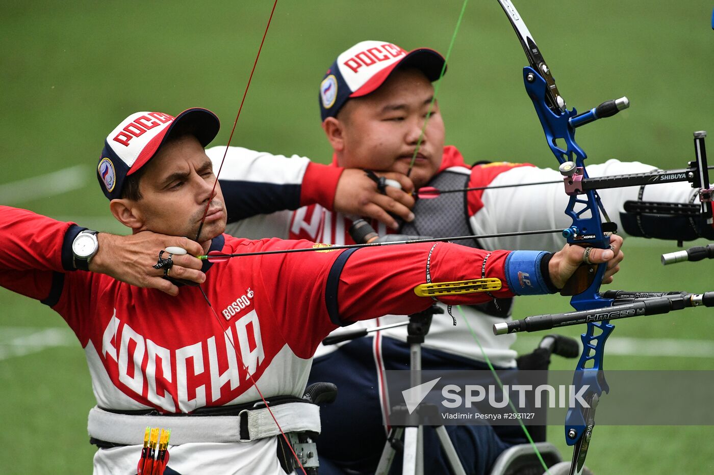 Russian Paralympic Games. Day one