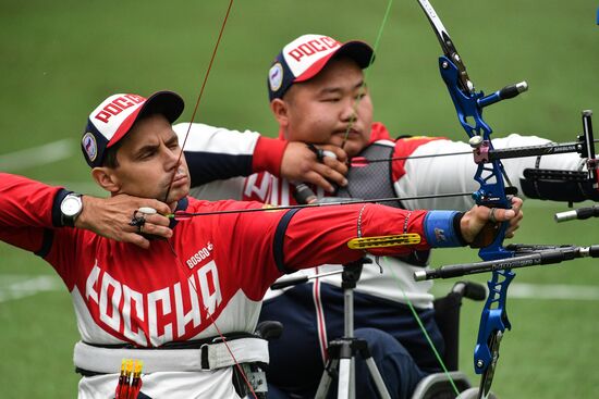 Russian Paralympic Games. Day one