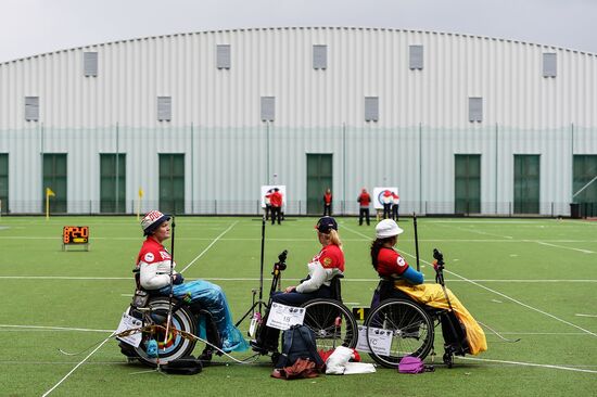 Russian Paralympic Games. Day one