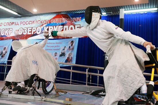 All-Russian paralympics. Day 1
