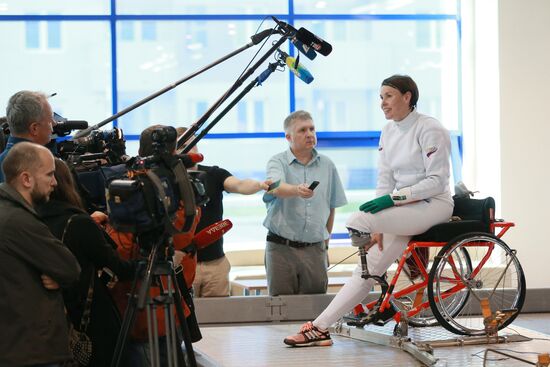 Russian Paralympic Games. Day one