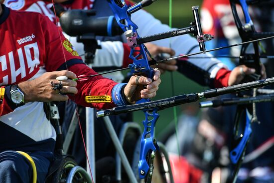 Russian Paralympic Games. Day one