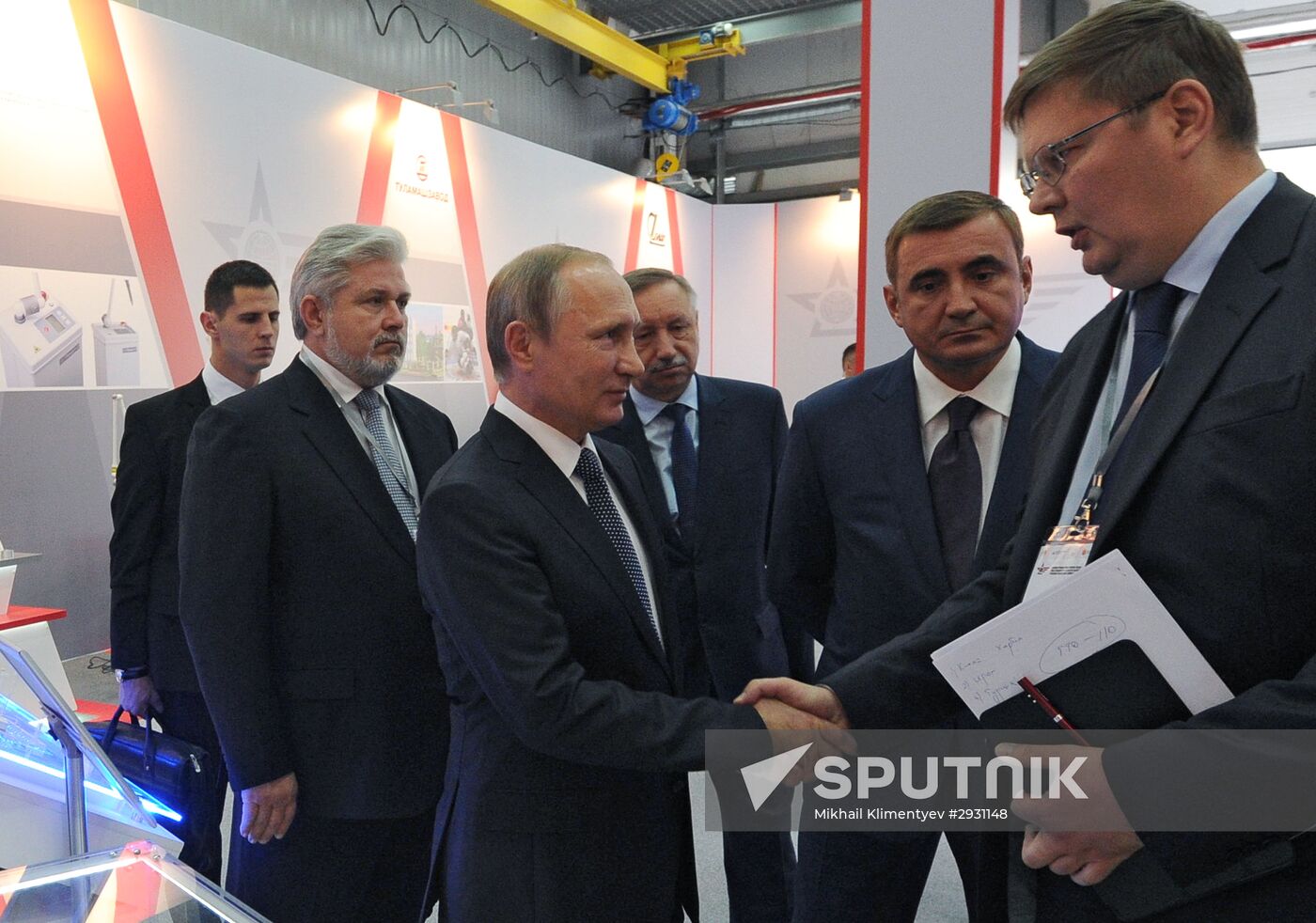 Russian President Vladimir Putin's working visit to Tula Region