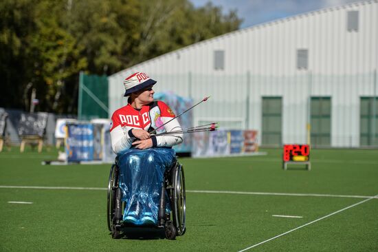 All-Russian paralympics. Day 1