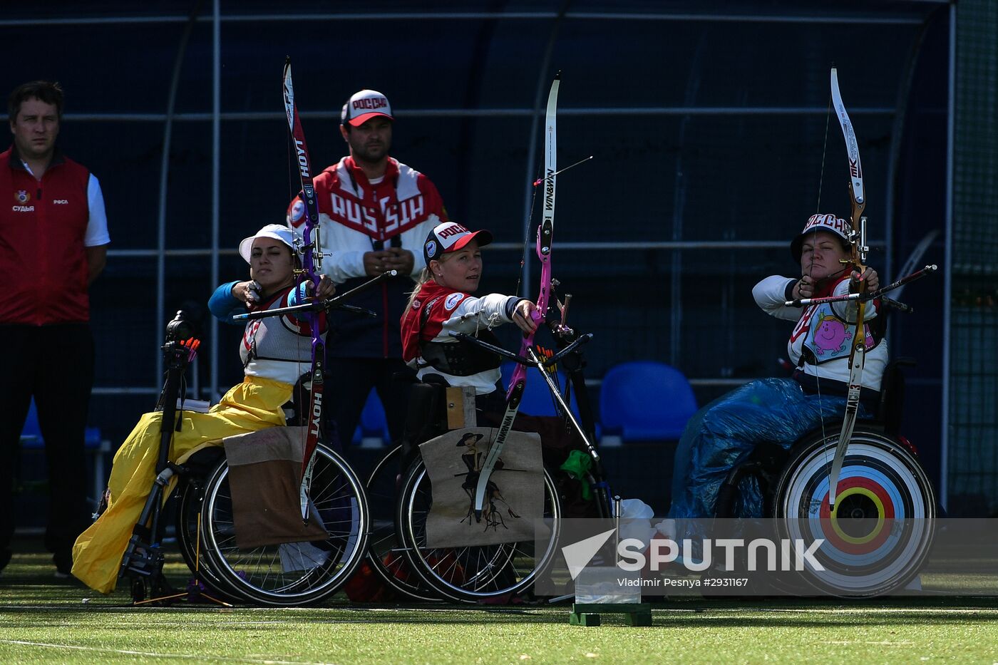 All-Russian paralympics. Day 1