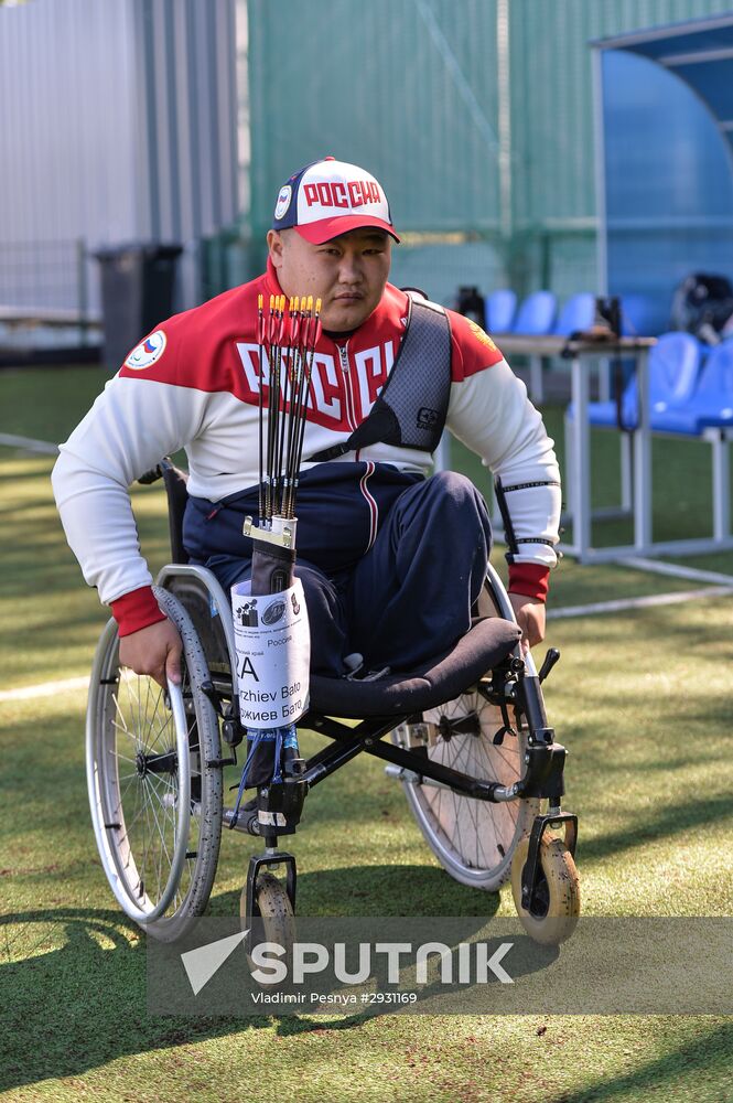 All-Russian paralympics. Day 1