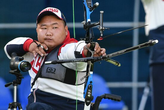 All-Russian paralympics. Day 1
