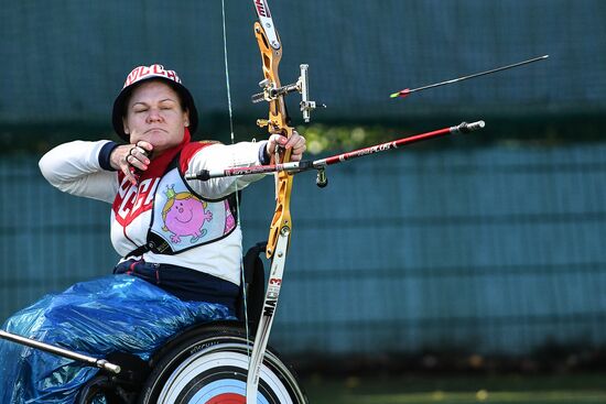 All-Russian paralympics. Day 1