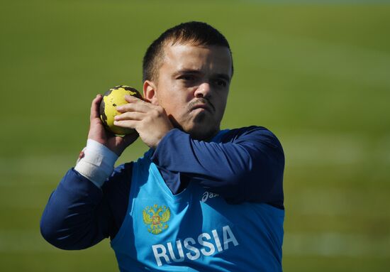All-Russian paralympics. Day 1