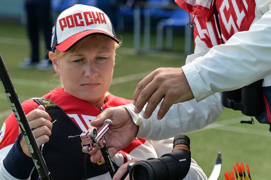 All-Russian paralympics. Day 1