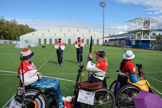 All-Russian paralympics. Day 1