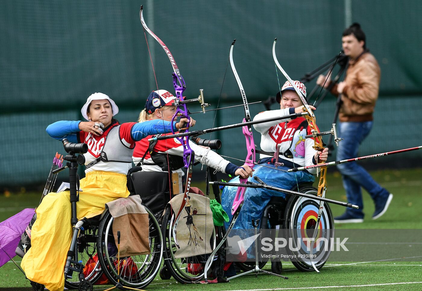 All-Russian paralympics. Day 1