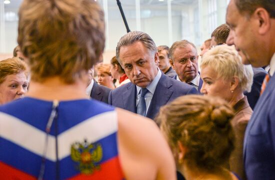 All-Russian paralympics. Day 1