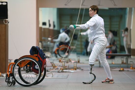All-Russian paralympics. Day 1
