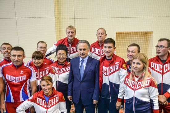 All-Russian paralympics. Day 1