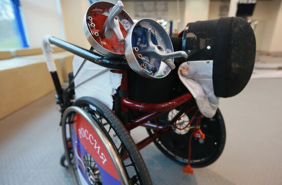 All-Russian paralympics. Day 1